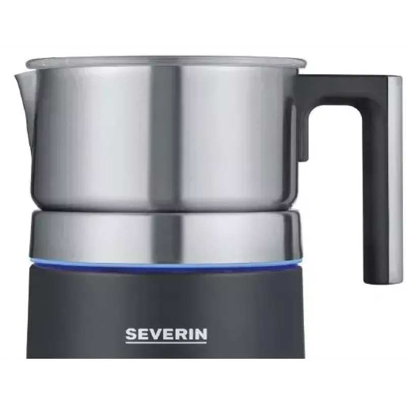 Automático Severin Spuma 700 Plus preto aço inoxidável