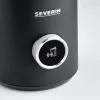 Automático Severin Spuma 700 Plus preto aço inoxidável