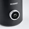 Automático Severin Spuma 700 Plus preto aço inoxidável