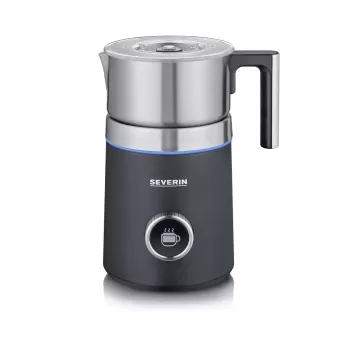 Automático Severin Spuma 700 Plus preto aço inoxidável