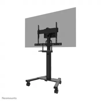 Kit de suporte para portátil Neomounts AV45-500BL para ecrãs de 43 a 110 polegadas, VESA até 600x400, máx. 2,5 kg, 900×242×640 mm