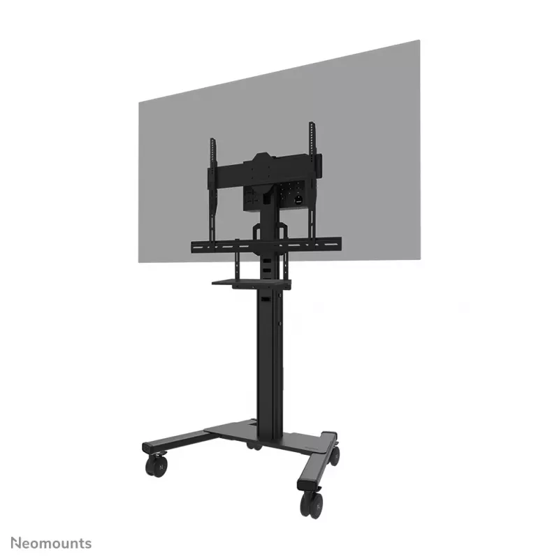 Kit de suporte para portátil Neomounts AV45-500BL para ecrãs de 43 a 110 polegadas, VESA até 600x400, máx. 2,5 kg, 900×242×640 mm