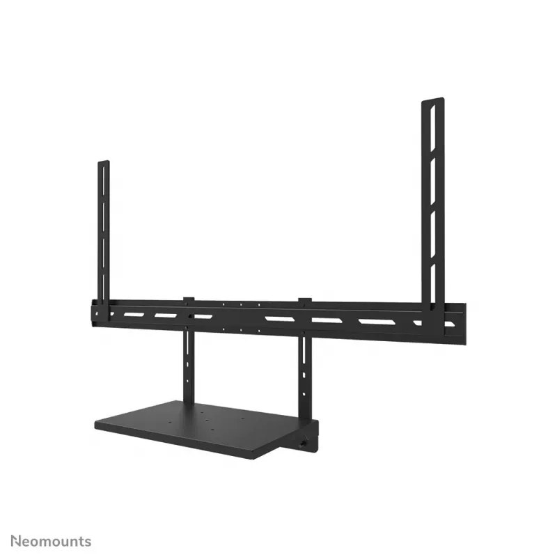 Kit de suporte para portátil Neomounts AV45-500BL para ecrãs de 43 a 110 polegadas, VESA até 600x400, máx. 2,5 kg, 900×242×640 mm