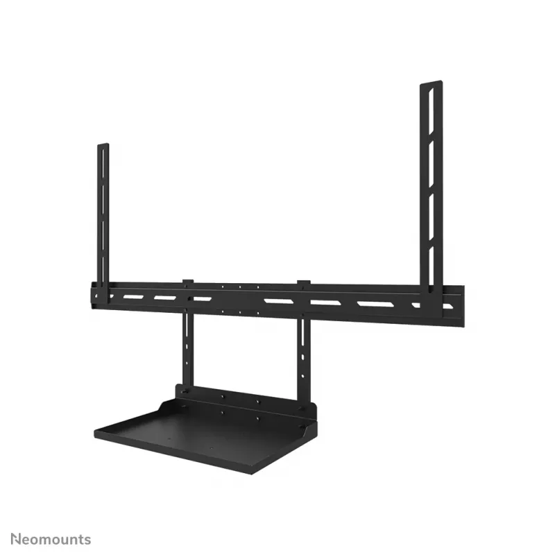 Kit de suporte para portátil Neomounts AV45-500BL para ecrãs de 43 a 110 polegadas, VESA até 600x400, máx. 2,5 kg, 900×242×640 mm