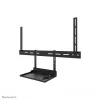 Kit de suporte para portátil Neomounts AV45-500BL para ecrãs de 43 a 110 polegadas, VESA até 600x400, máx. 2,5 kg, 900×242×640 mm