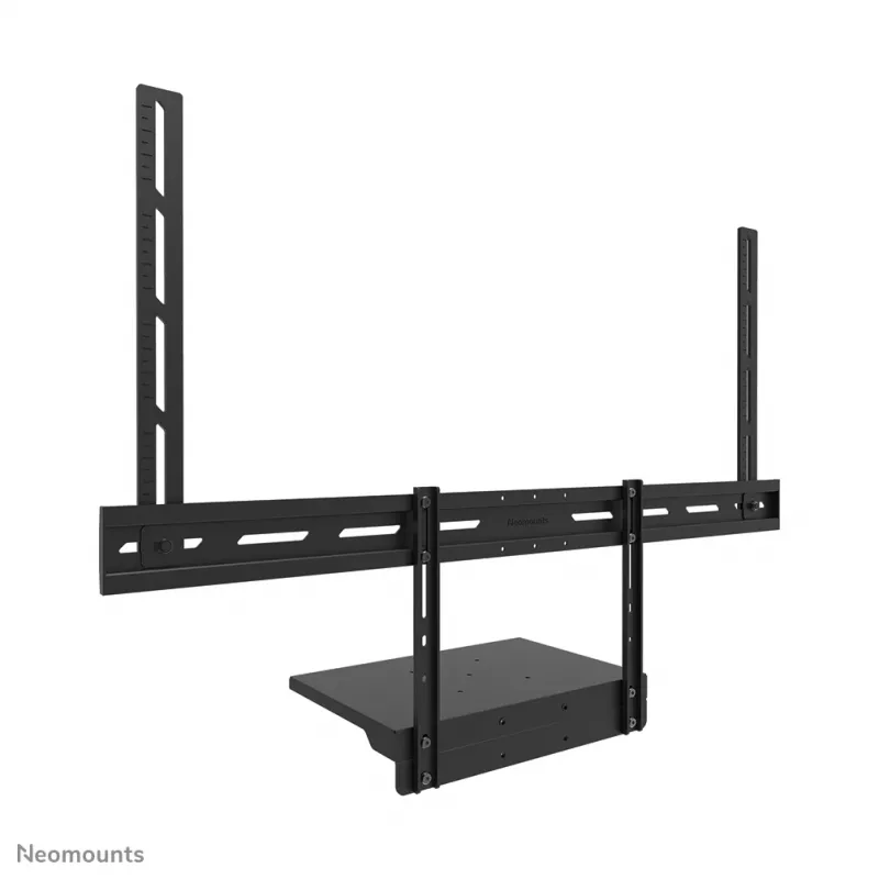 Kit de suporte para portátil Neomounts AV45-500BL para ecrãs de 43 a 110 polegadas, VESA até 600x400, máx. 2,5 kg, 900×242×640 mm