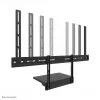 Kit de suporte para portátil Neomounts AV45-500BL para ecrãs de 43 a 110 polegadas, VESA até 600x400, máx. 2,5 kg, 900×242×640 mm