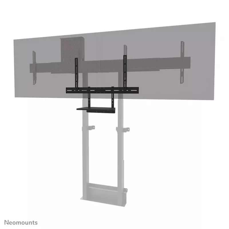 Kit de suporte para portátil Neomounts AV45-500BL para ecrãs de 43 a 110 polegadas, VESA até 600x400, máx. 2,5 kg, 900×242×640 mm