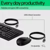 Rato HP 225 Conjunto de rato e teclado com fio G2 USB