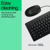 Rato HP 225 Conjunto de rato e teclado com fio G2 USB