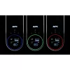 APC Back-UPS Pro, 2200VA/1320W, Torre, 230V, 4 saídas Schuko e 2 saídas IEC C13, iluminação RGB, onda sinusoidal pura, Arctic (branco)