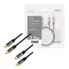 Cabo de áudio LogiLink CA1203 1,5 m 2x RCA preto