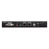 ATEN Switch KVM sobre IP DVI de porta única com acesso partilhado 1 local/remoto
