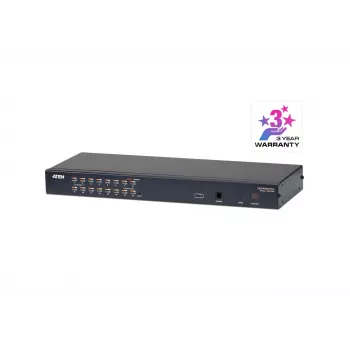 Comutador KVM ATEN KH1516A preto