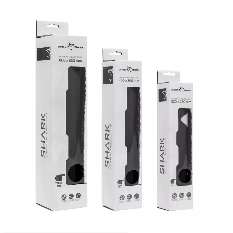 Tapete de rato White Shark MP-1965 SHARK M
