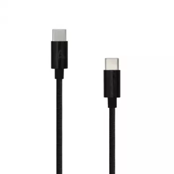 Cabo SBOX USB Type-C -> USB Type-C M/M 1M preto 60W