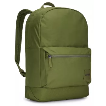 Mochila Case Logic Campus CCAM1216 Hawthorne verde, mochila casual preta em poliéster