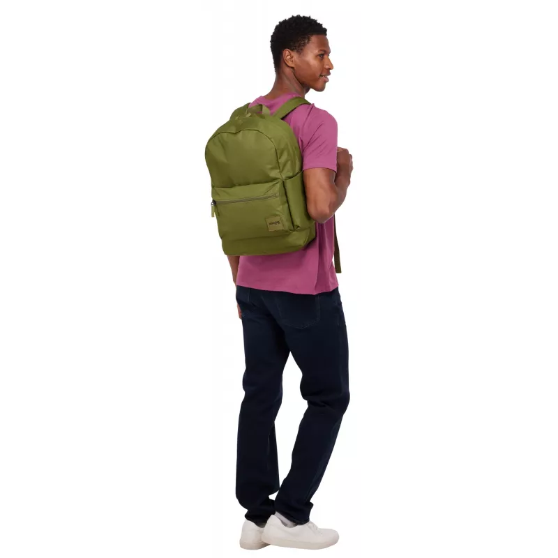 Mochila Case Logic Campus CCAM1216 Hawthorne verde, mochila casual preta em poliéster