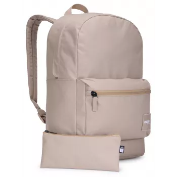 Mochila Case Logic Campus CCAM1216 Boulder bege, mochila casual bege em poliéster
