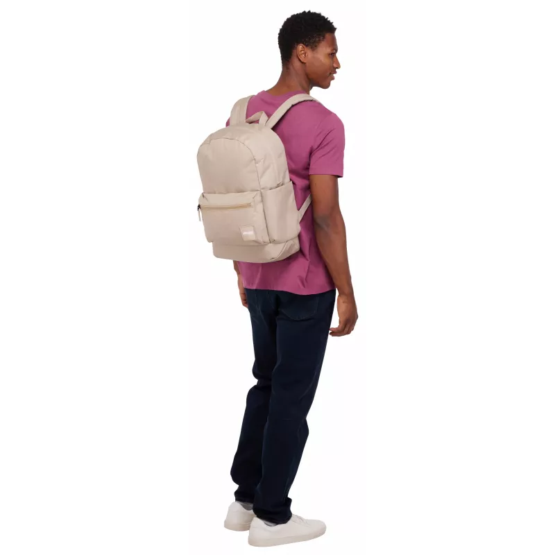 Mochila Case Logic Campus CCAM1216 Boulder bege, mochila casual bege em poliéster