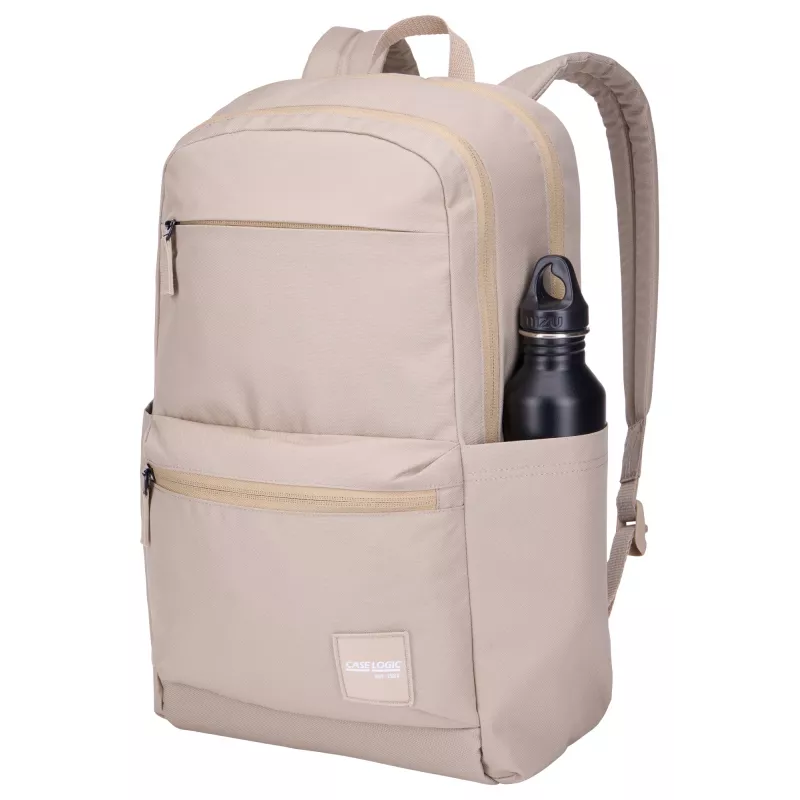 Mochila Case Logic Campus CCAM3216 Boulder bege, mochila casual bege em poliéster