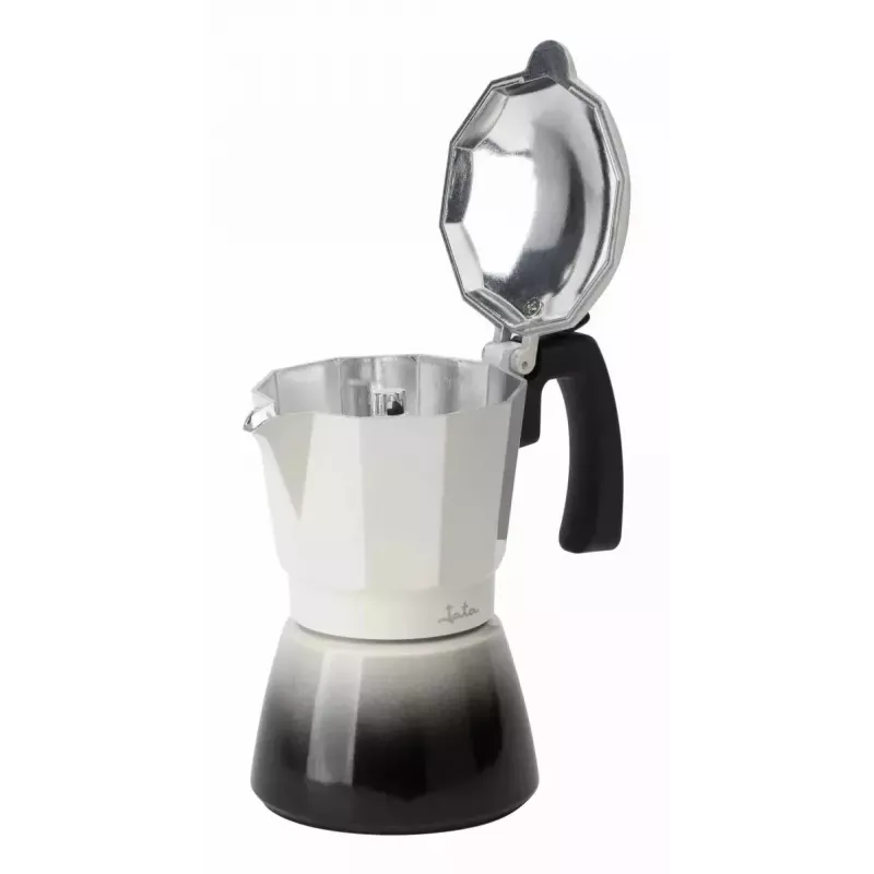 Jata HCAF2406 cafeteira moka, 6 chávenas (0,3 l), alumínio, compatível com indução