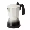 Jata HCAF2412 cafeteira moka, 12 chávenas (0,7 l), alumínio, compatível com indução, base de 10,8 cm