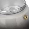 Jata HCAF2412 cafeteira moka, 12 chávenas (0,7 l), alumínio, compatível com indução, base de 10,8 cm