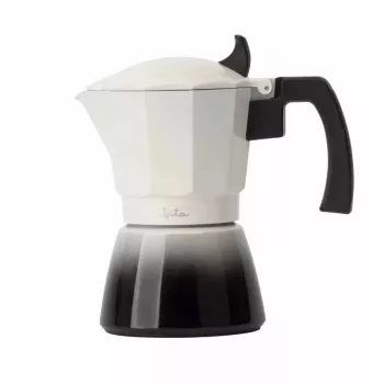 Cafeteira moka Jata HCAF2412 0,7 l preto branco 108 mm largura 1 unid.