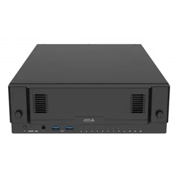 Gravador de vídeo em rede AXIS S2212 Mk II — 12 canais, disco rígido de 6 TB, SSD de 256 GB, 1080p, IEEE 802.3at