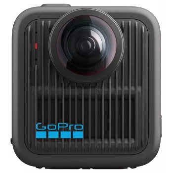 Action cam GoPro MAX 2 – 29,5 MP, vídeo 8K Ultra HD a 100 fps, GPS, Wi‑Fi, LCD integrado