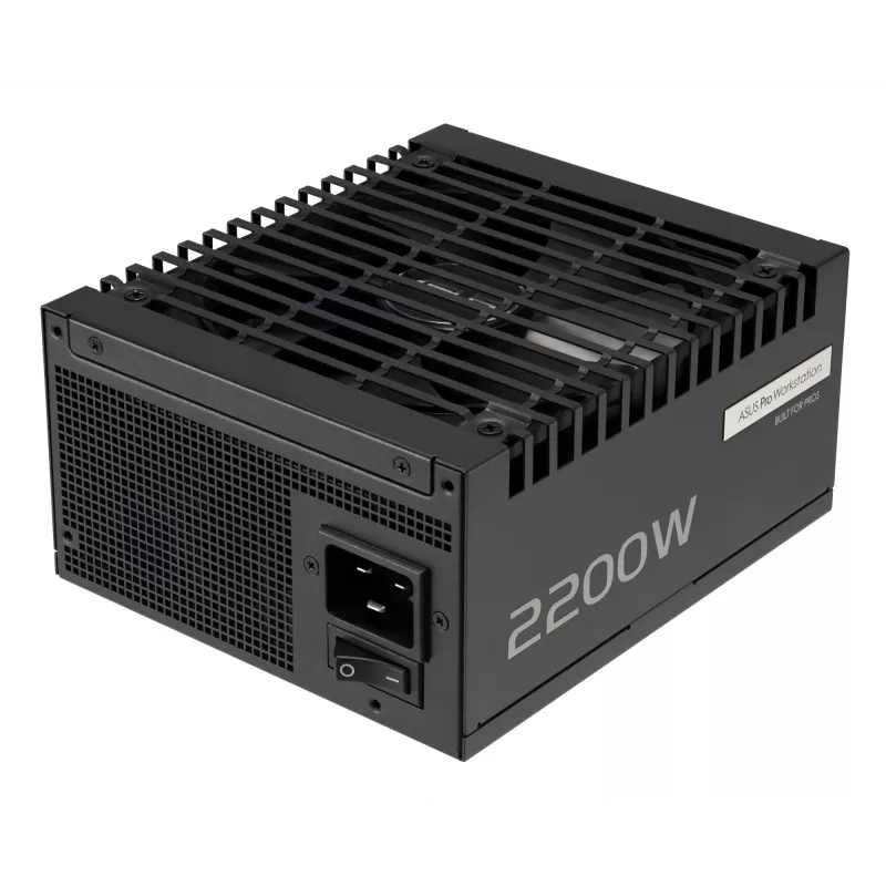 Fonte de alimentação ASUS Pro WS 2200W Platinum 20+4 pin ATX ATX preto
