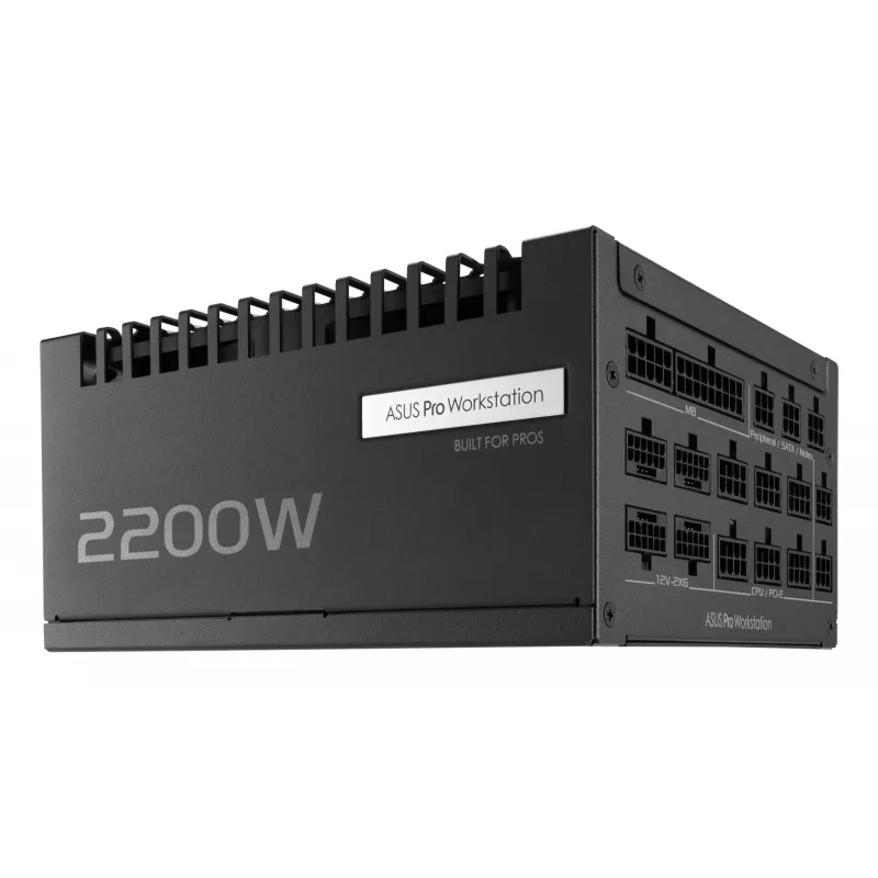 Fonte de alimentação ASUS Pro WS 2200W Platinum 20+4 pin ATX ATX preto