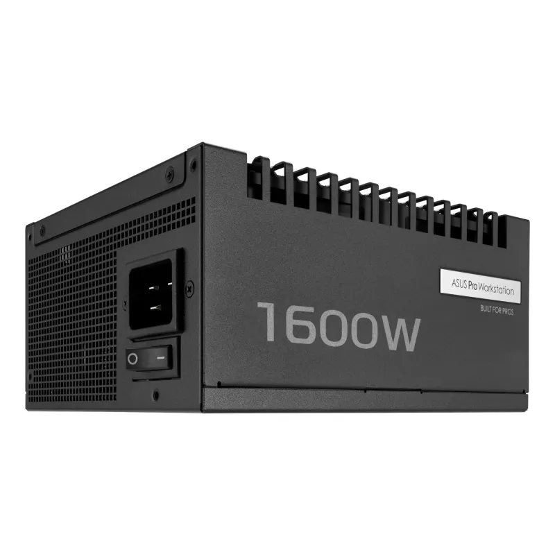 Fonte de alimentação ASUS Pro WS 1600W Platinum 20+4 pin ATX ATX preto