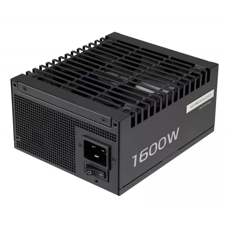 Fonte de alimentação ASUS Pro WS 1600W Platinum 20+4 pin ATX ATX preto