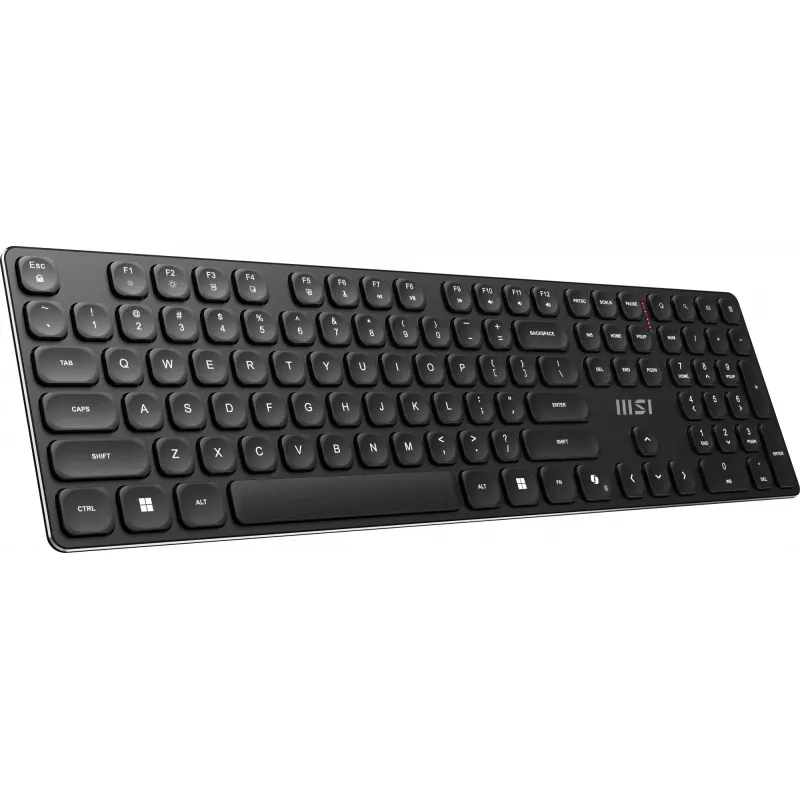 MSI FORGE K210 WIRELESS COMBO teclado rato incluído Home/Office USB QWERTY US English preto
