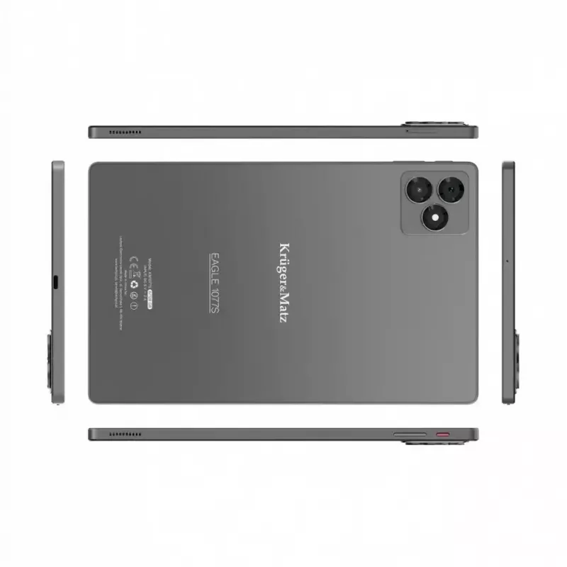 Tablet Kruger & Matz KM1077 ecrã de 10,1 polegadas Quad-Core 4 GB RAM 64 GB armazenamento Android