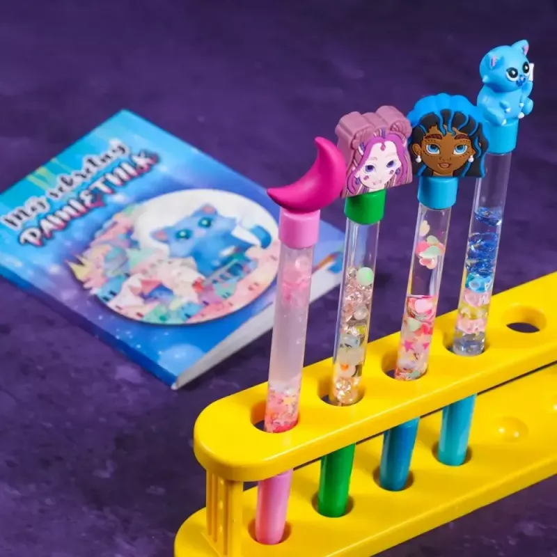 Conjunto educativo Liscianigiochi Moon Academy — canetas lunares e diário