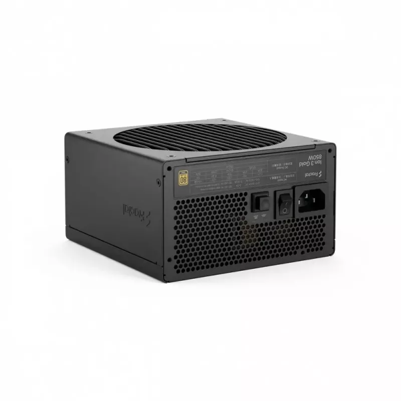 Fonte de alimentação fractal design FDE Ion 3 GOLD 850W 80+ Gold, preto
