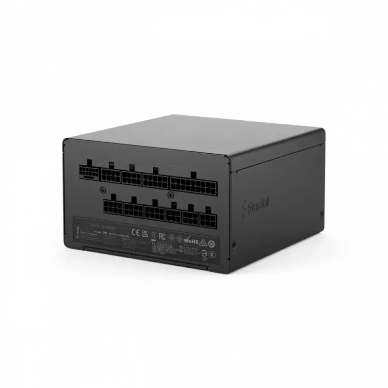 Fonte de alimentação fractal design FDE Ion 3 GOLD 850W 80+ Gold, preto