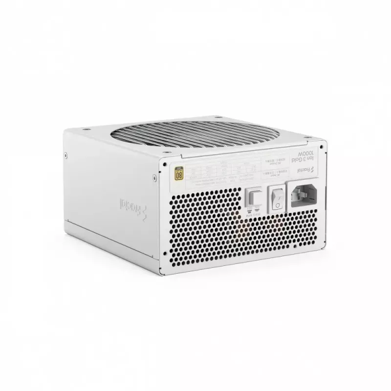 Fonte de alimentação fractal design FDE Ion 3 GOLD 1000W 80+ GOLD branco — 1000 W, eficiência 80+ Gold, ATX