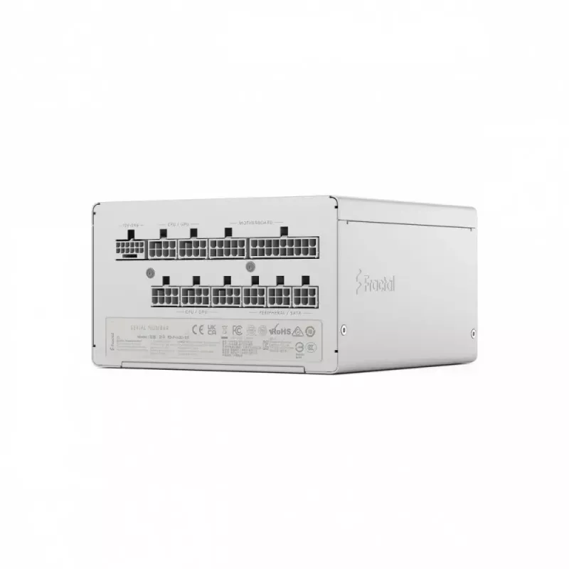 Fonte de alimentação fractal design FDE Ion 3 GOLD 1000W 80+ GOLD branco — 1000 W, eficiência 80+ Gold, ATX