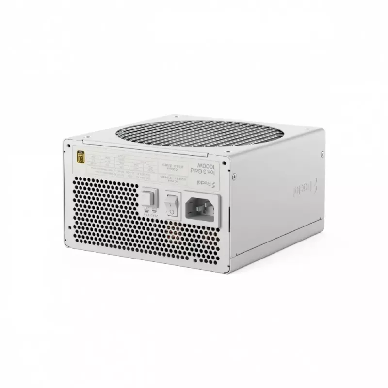 Fonte de alimentação fractal design FDE Ion 3 GOLD 1000W 80+ GOLD branco — 1000 W, eficiência 80+ Gold, ATX