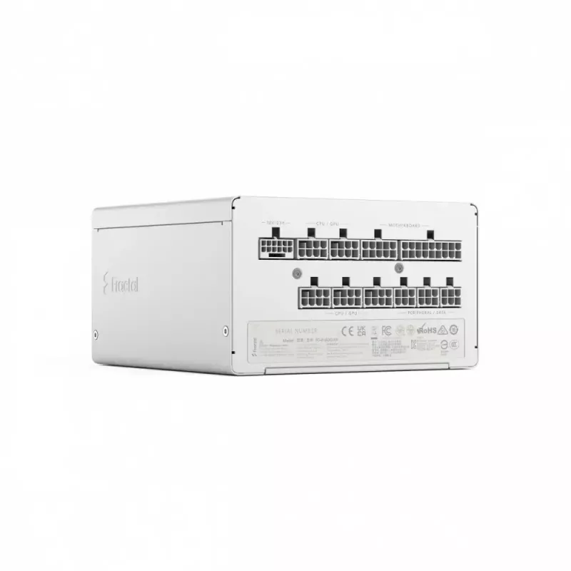 Fonte de alimentação fractal design FDE Ion 3 GOLD 1000W 80+ GOLD branco — 1000 W, eficiência 80+ Gold, ATX
