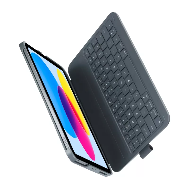 Teclado DEQSTER schlank PRO 10,9 polegadas/11 polegadas QWERTZ alemão mecânico sem fios