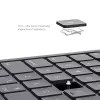 Teclado DEQSTER schlank PRO 10,9 polegadas/11 polegadas QWERTZ alemão mecânico sem fios