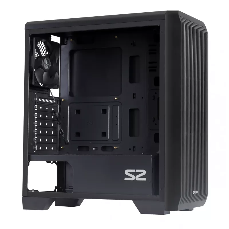 Caixa Zalman S2 Midi Tower - preto com janela