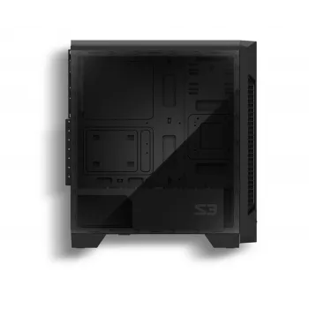 Caixa de computador Zalman S3 Midi Tower preta