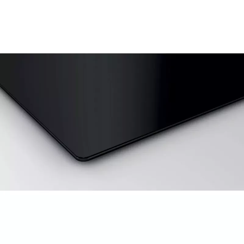 Bosch Serie 4 PUE611BB5D placa de indução, 4 zonas, encastrável, 59,2 cm, comando tátil, PowerBoost, preta