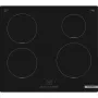 Bosch Serie 4 PUE611BB5D placa de indução, 4 zonas, encastrável, 59,2 cm, comando tátil, PowerBoost, preta